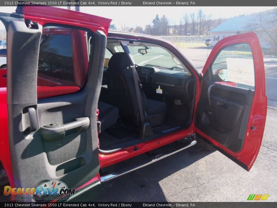 2013 Chevrolet Silverado 1500 LT Extended Cab 4x4 Victory Red / Ebony Photo #22