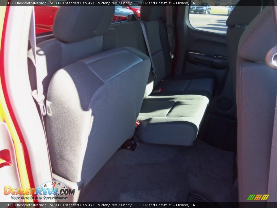 2013 Chevrolet Silverado 1500 LT Extended Cab 4x4 Victory Red / Ebony Photo #24