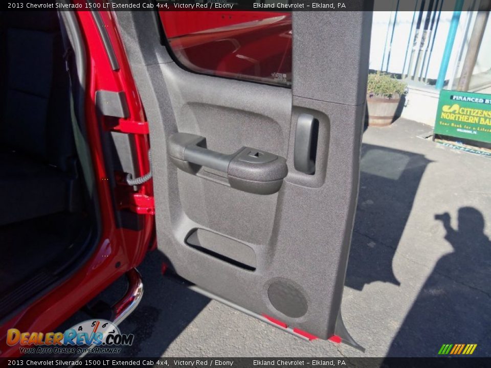 2013 Chevrolet Silverado 1500 LT Extended Cab 4x4 Victory Red / Ebony Photo #25