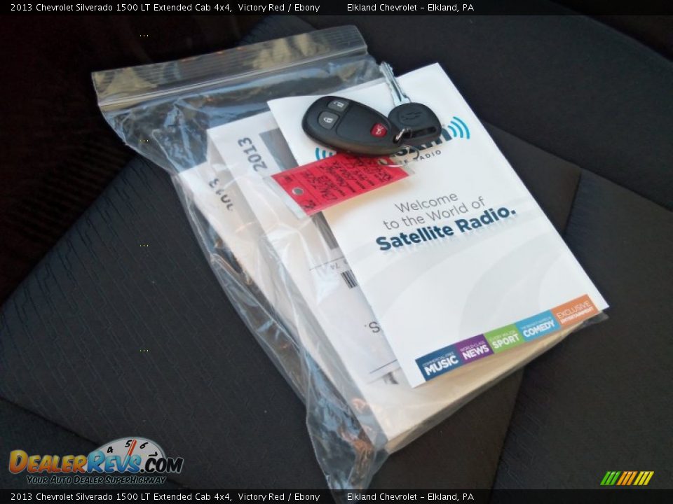2013 Chevrolet Silverado 1500 LT Extended Cab 4x4 Victory Red / Ebony Photo #36