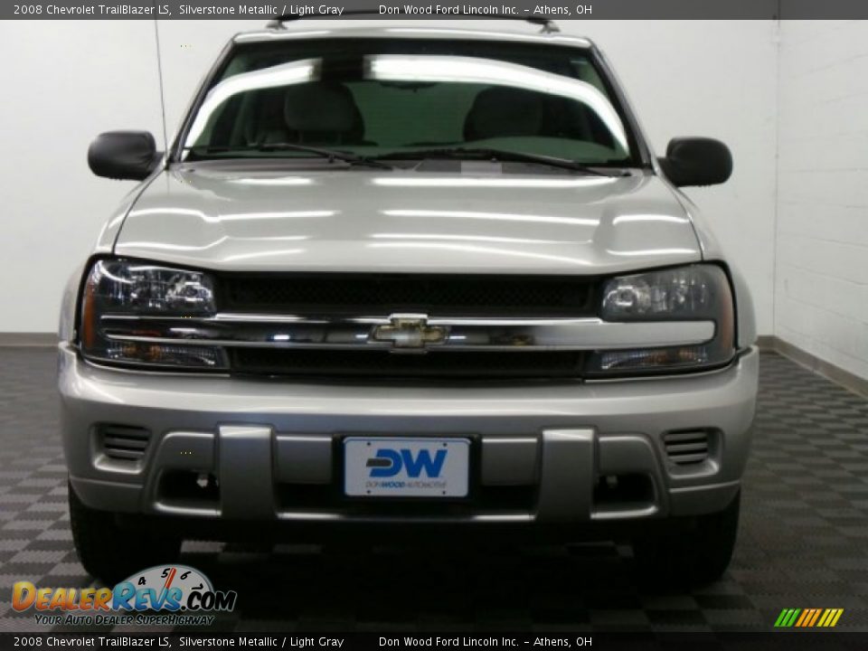 2008 Chevrolet TrailBlazer LS Silverstone Metallic / Light Gray Photo #2