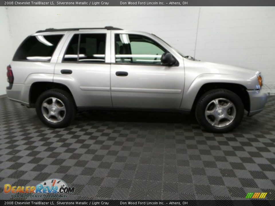 2008 Chevrolet TrailBlazer LS Silverstone Metallic / Light Gray Photo #3