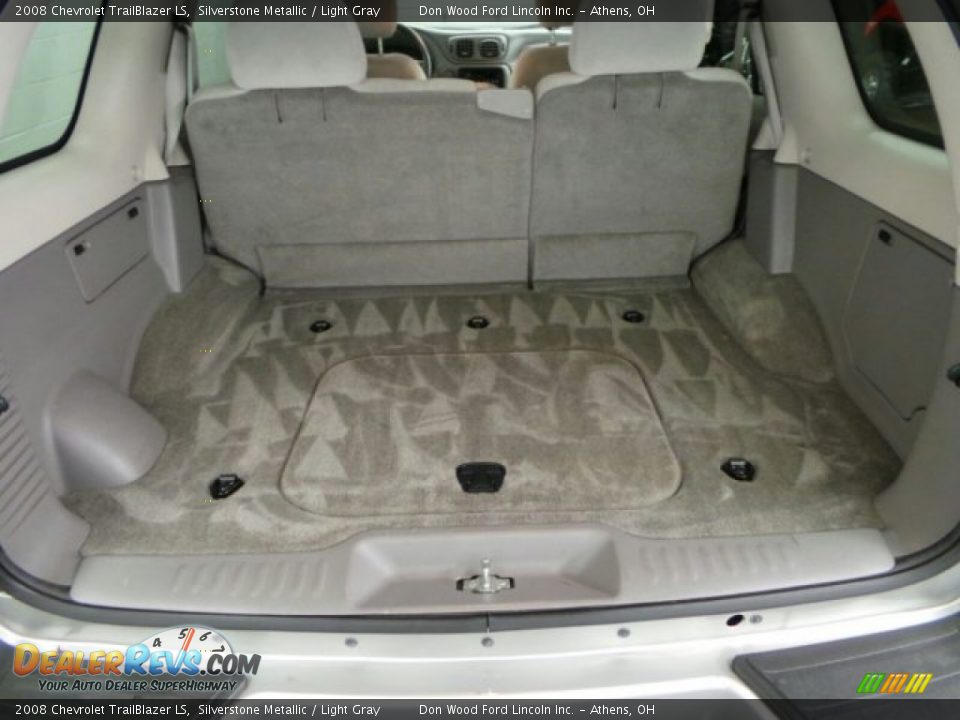 2008 Chevrolet TrailBlazer LS Silverstone Metallic / Light Gray Photo #4