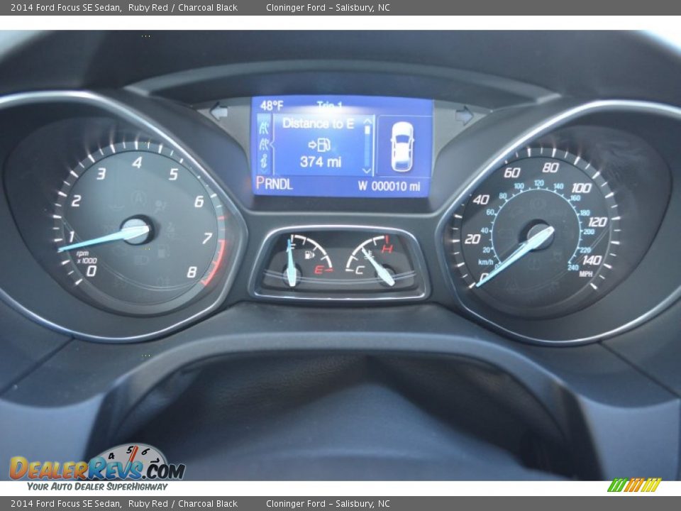 2014 Ford Focus SE Sedan Ruby Red / Charcoal Black Photo #22