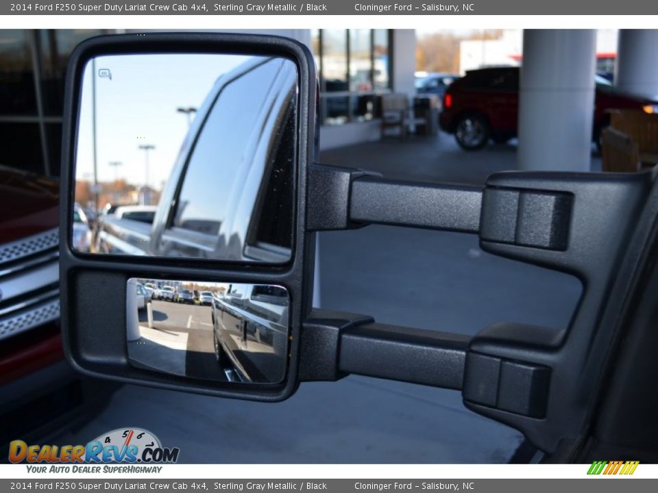 2014 Ford F250 Super Duty Lariat Crew Cab 4x4 Sterling Gray Metallic / Black Photo #36