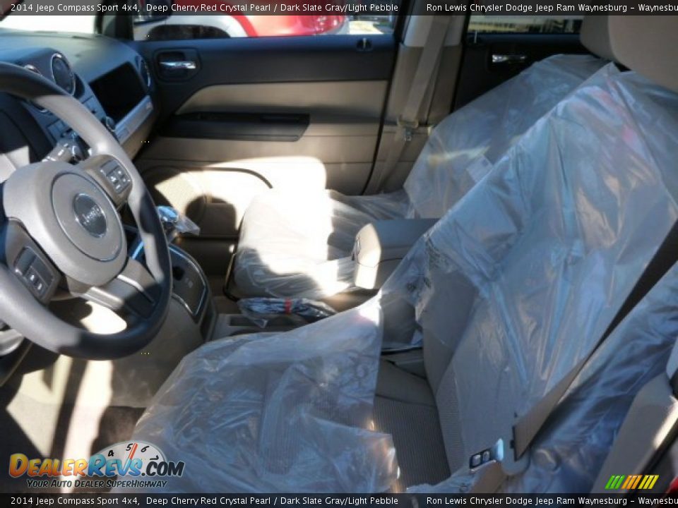 2014 Jeep Compass Sport 4x4 Deep Cherry Red Crystal Pearl / Dark Slate Gray/Light Pebble Photo #11