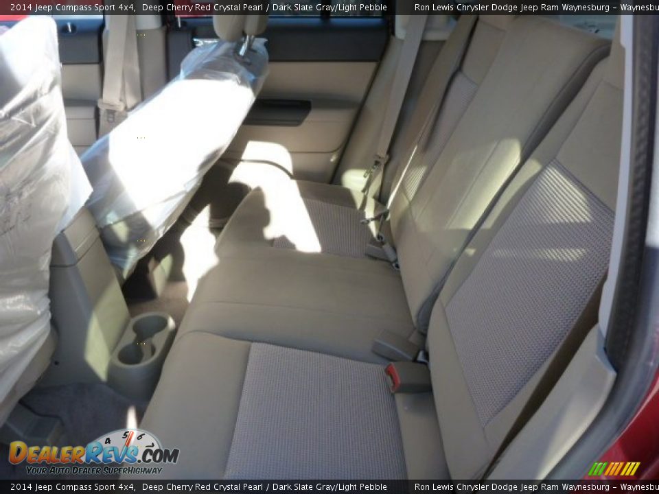 2014 Jeep Compass Sport 4x4 Deep Cherry Red Crystal Pearl / Dark Slate Gray/Light Pebble Photo #12