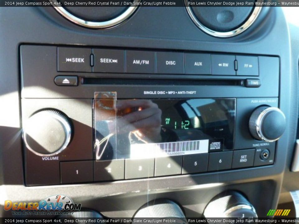 2014 Jeep Compass Sport 4x4 Deep Cherry Red Crystal Pearl / Dark Slate Gray/Light Pebble Photo #18