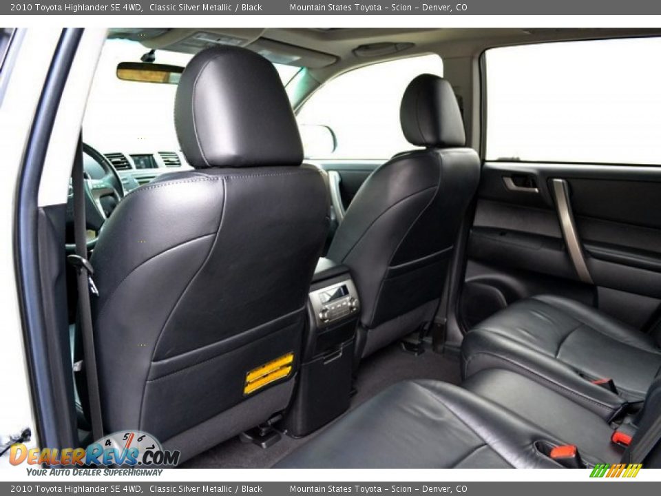 2010 Toyota Highlander SE 4WD Classic Silver Metallic / Black Photo #18