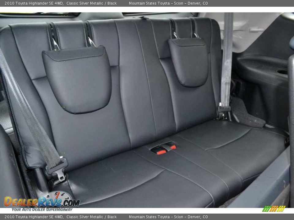 2010 Toyota Highlander SE 4WD Classic Silver Metallic / Black Photo #22