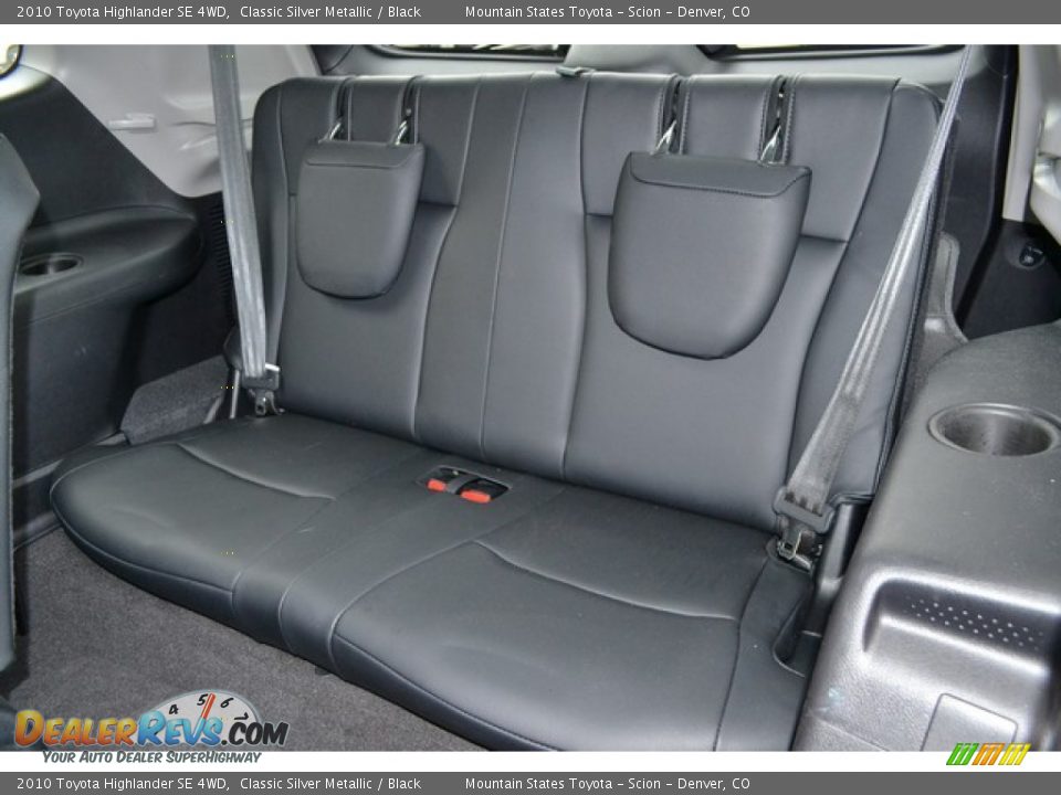 2010 Toyota Highlander SE 4WD Classic Silver Metallic / Black Photo #23