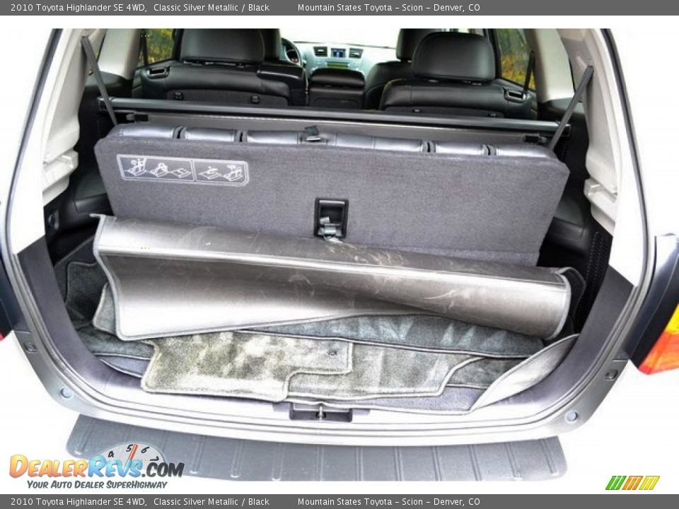2010 Toyota Highlander SE 4WD Classic Silver Metallic / Black Photo #26