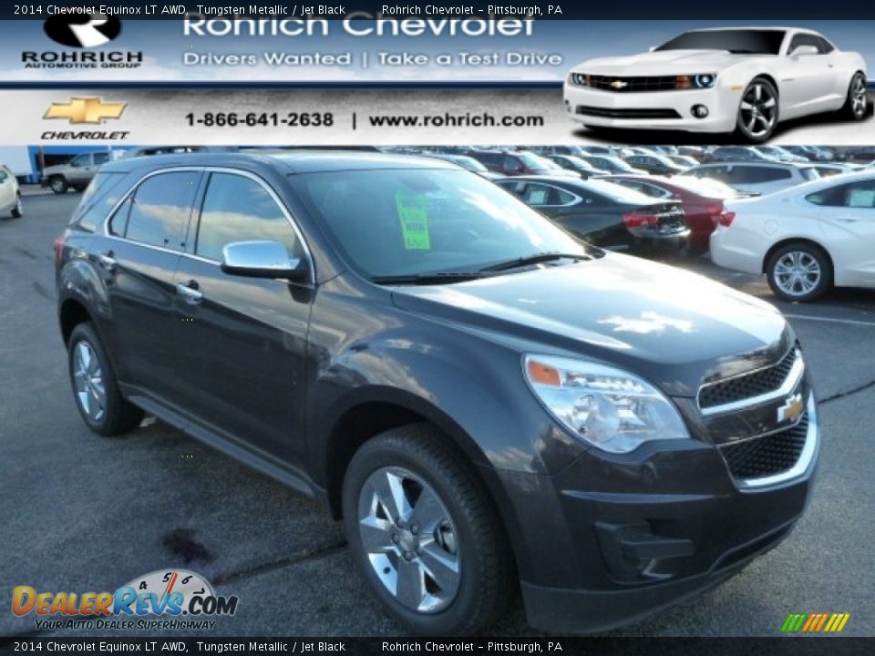2014 Chevrolet Equinox LT AWD Tungsten Metallic / Jet Black Photo #1