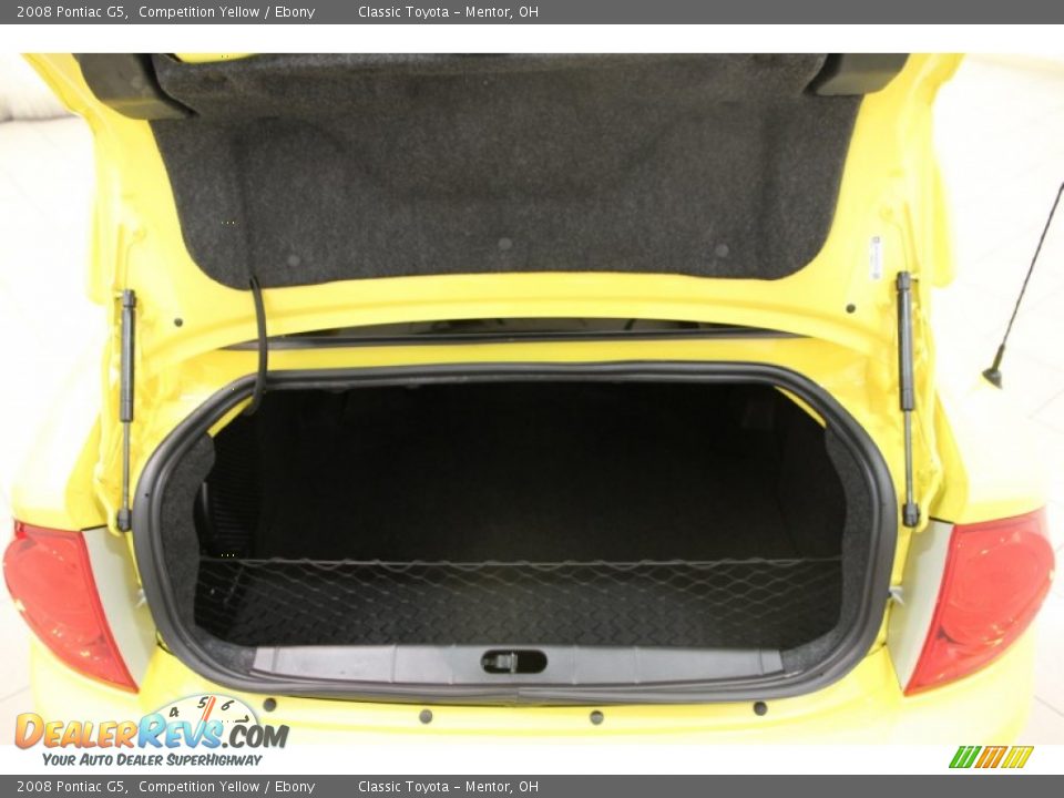 2008 Pontiac G5 Competition Yellow / Ebony Photo #12