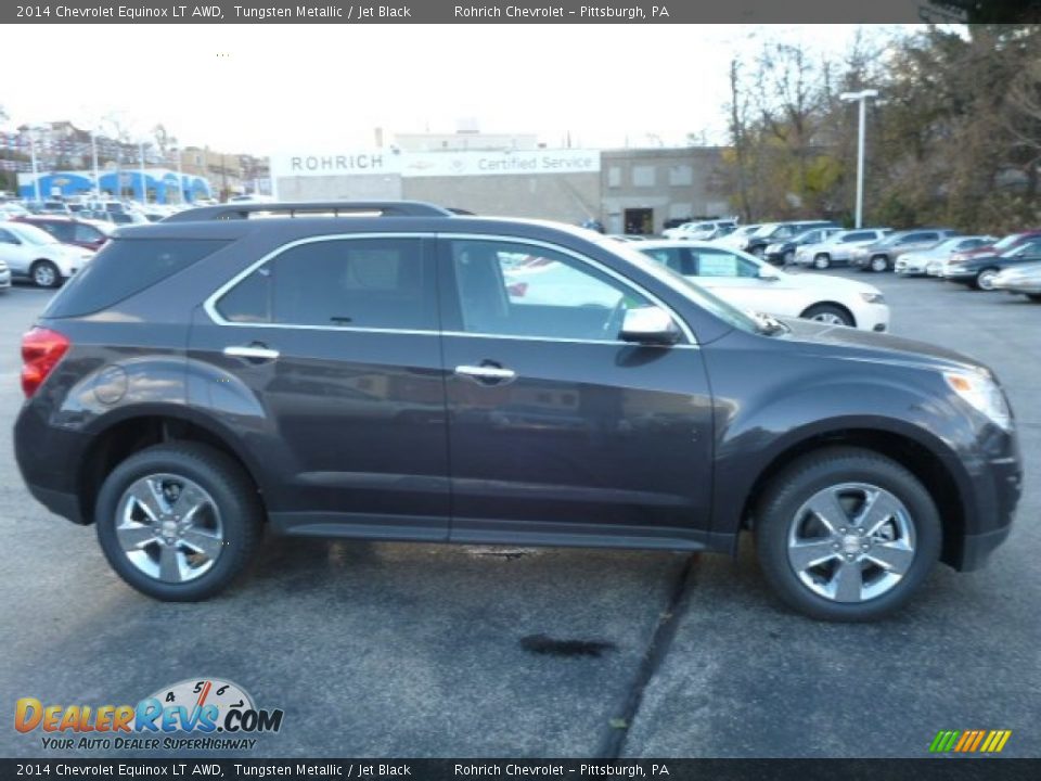 2014 Chevrolet Equinox LT AWD Tungsten Metallic / Jet Black Photo #3