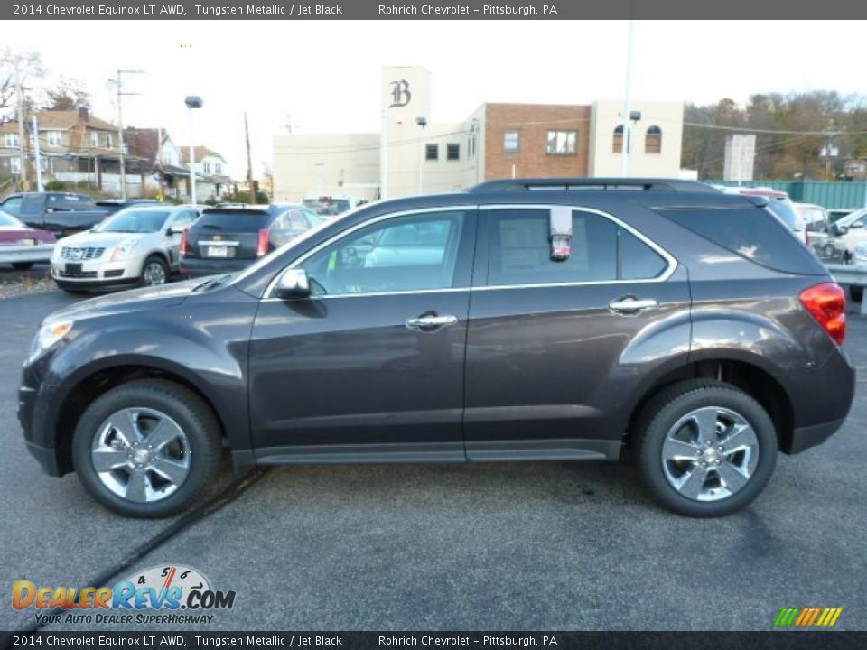 2014 Chevrolet Equinox LT AWD Tungsten Metallic / Jet Black Photo #7