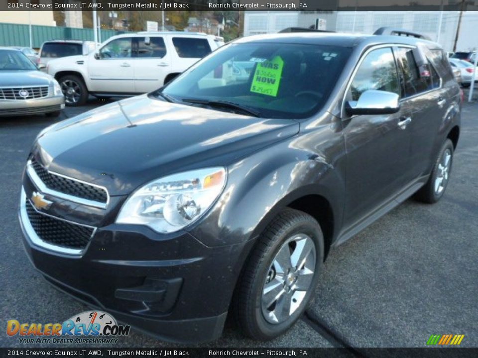 2014 Chevrolet Equinox LT AWD Tungsten Metallic / Jet Black Photo #8