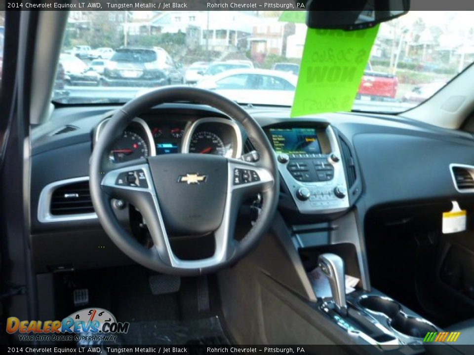 2014 Chevrolet Equinox LT AWD Tungsten Metallic / Jet Black Photo #13