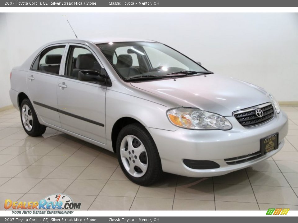 2007 Toyota Corolla CE Silver Streak Mica / Stone Photo #1