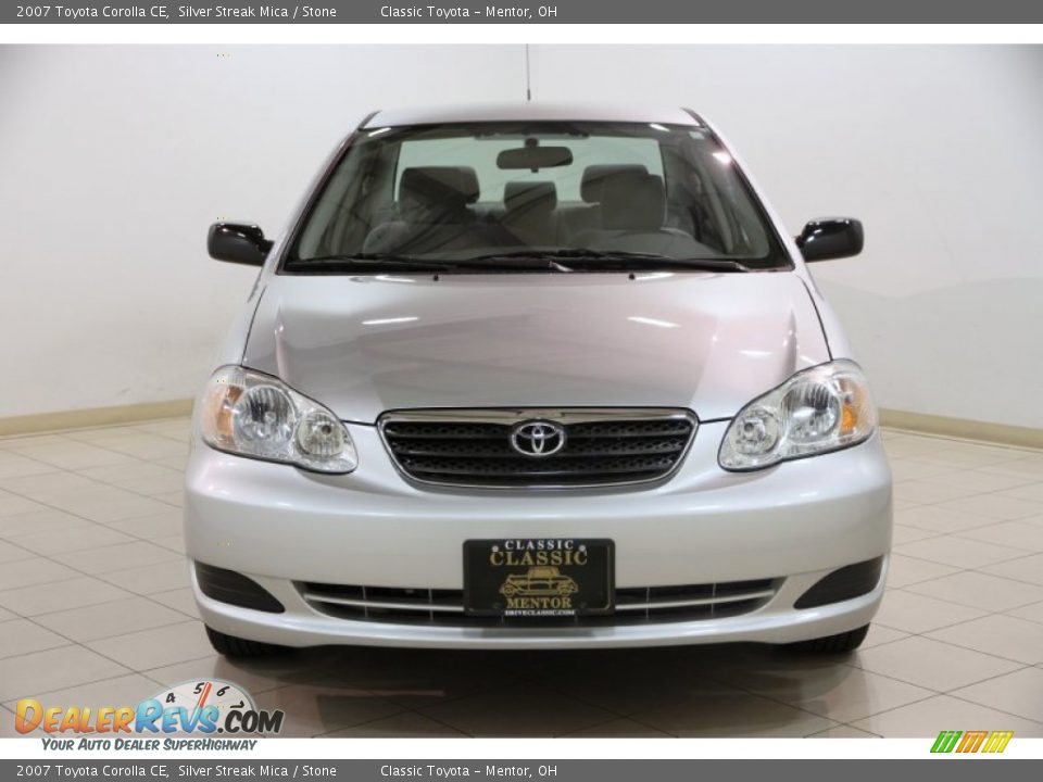 2007 Toyota Corolla CE Silver Streak Mica / Stone Photo #2