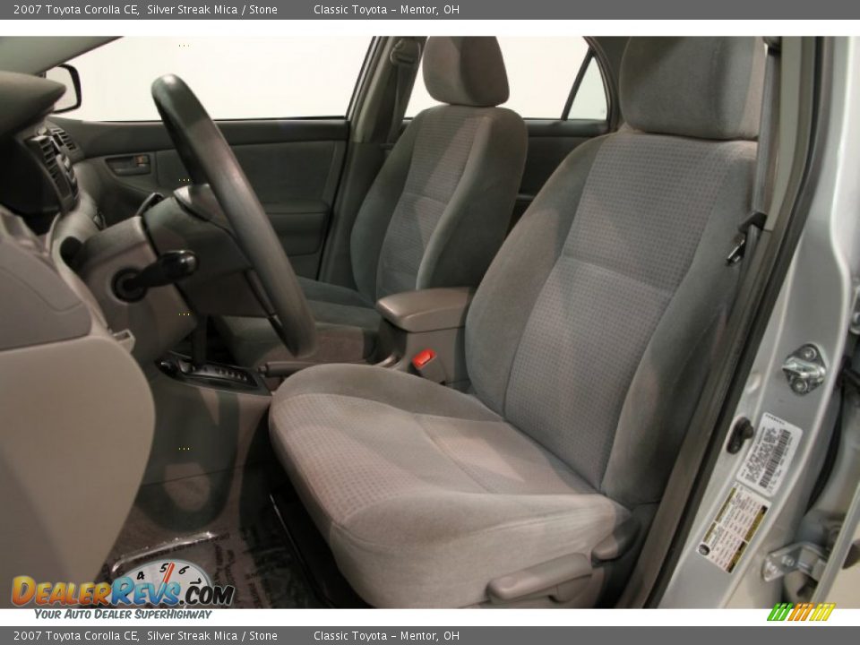 2007 Toyota Corolla CE Silver Streak Mica / Stone Photo #4