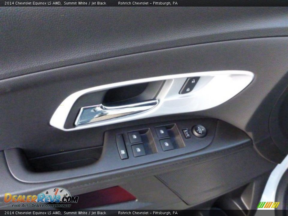 2014 Chevrolet Equinox LS AWD Summit White / Jet Black Photo #13