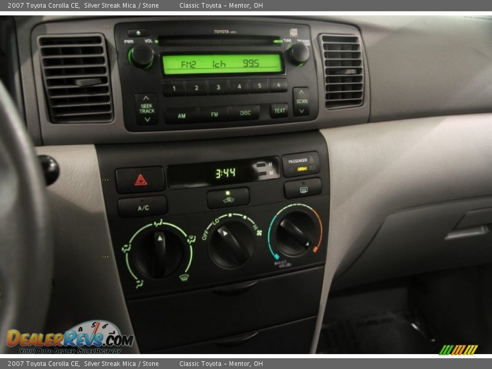 2007 Toyota Corolla CE Silver Streak Mica / Stone Photo #7