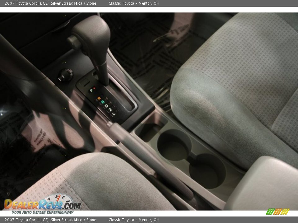 2007 Toyota Corolla CE Silver Streak Mica / Stone Photo #8