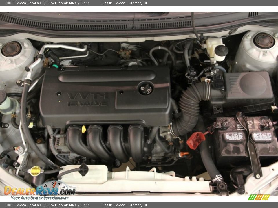 2007 Toyota Corolla CE Silver Streak Mica / Stone Photo #13
