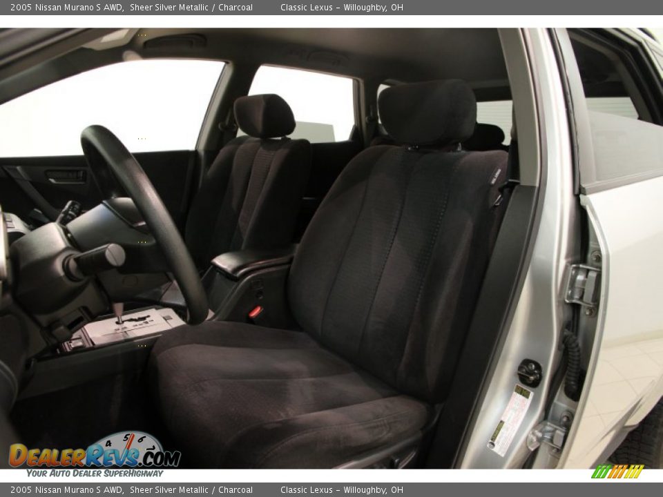 2005 Nissan Murano S AWD Sheer Silver Metallic / Charcoal Photo #5