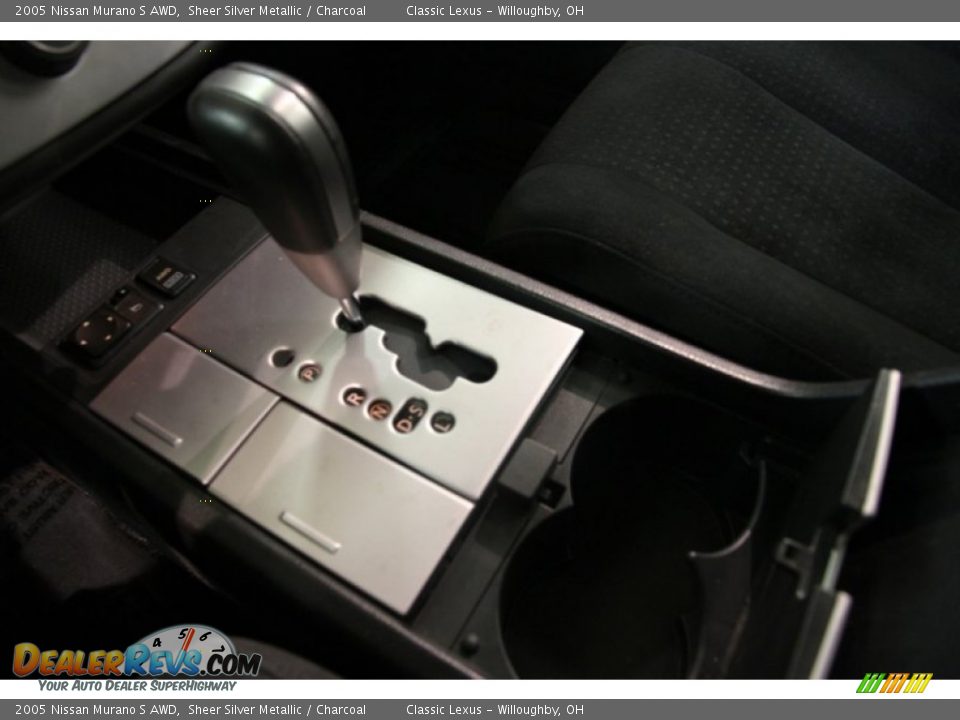 2005 Nissan Murano S AWD Sheer Silver Metallic / Charcoal Photo #11