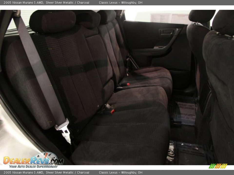2005 Nissan Murano S AWD Sheer Silver Metallic / Charcoal Photo #13
