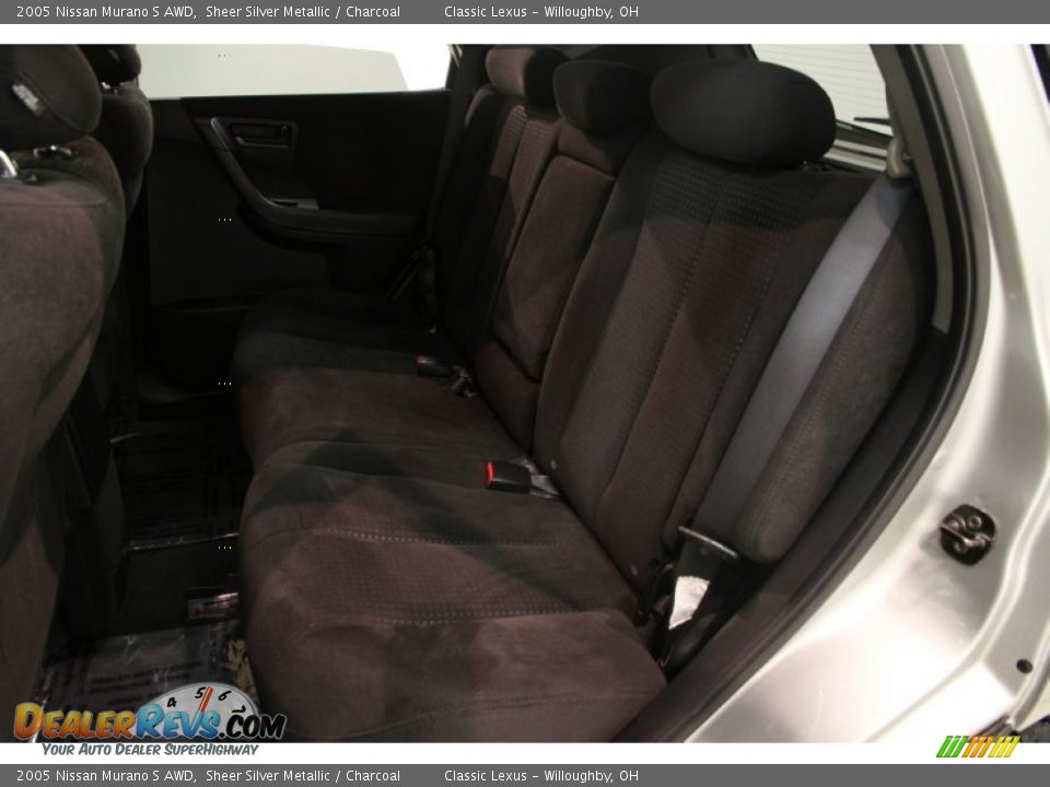 2005 Nissan Murano S AWD Sheer Silver Metallic / Charcoal Photo #14