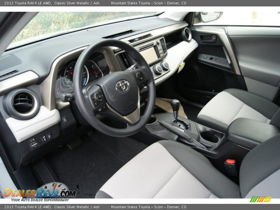 2013 Toyota RAV4 LE AWD Classic Silver Metallic / Ash Photo #5