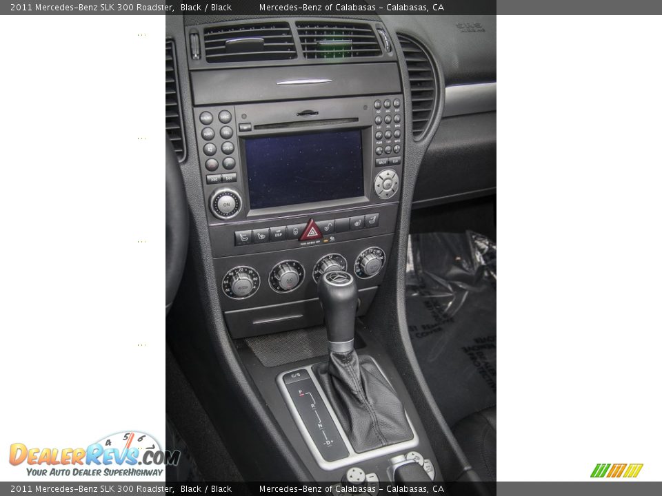 2011 Mercedes-Benz SLK 300 Roadster Black / Black Photo #5