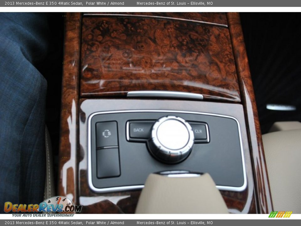 2013 Mercedes-Benz E 350 4Matic Sedan Polar White / Almond Photo #27