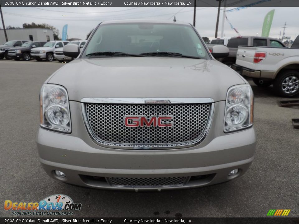 2008 GMC Yukon Denali AWD Silver Birch Metallic / Ebony Photo #2