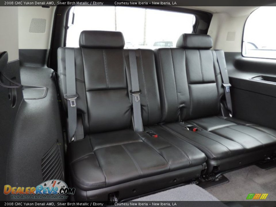 2008 GMC Yukon Denali AWD Silver Birch Metallic / Ebony Photo #9