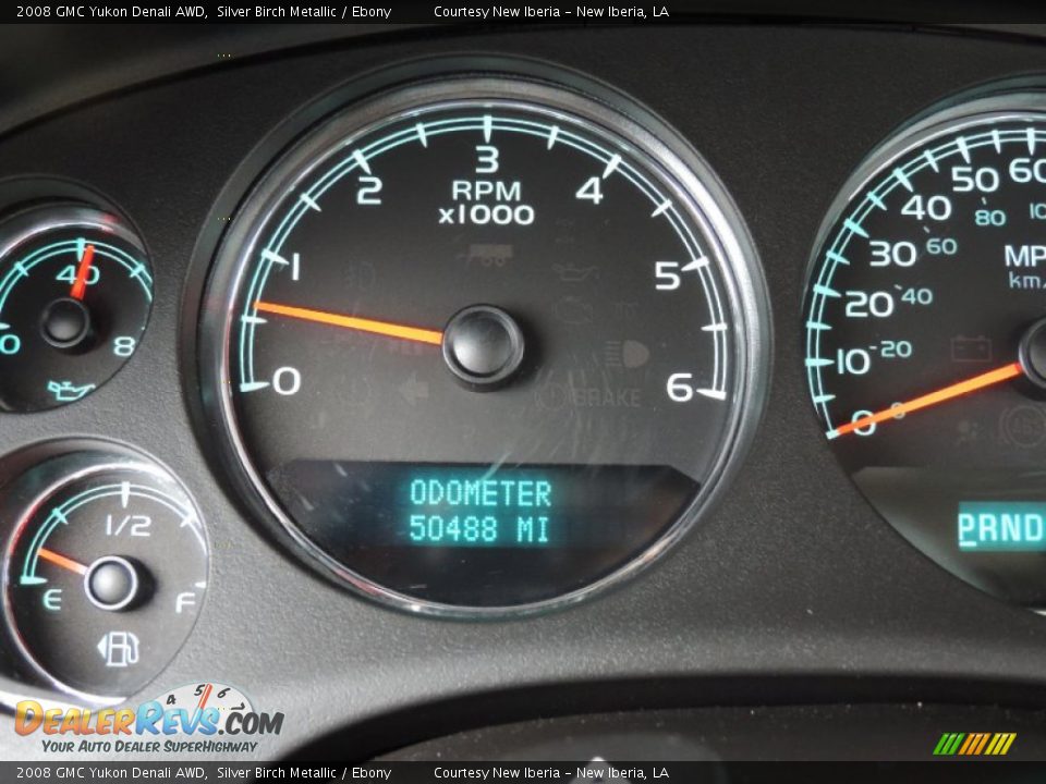 2008 GMC Yukon Denali AWD Silver Birch Metallic / Ebony Photo #20