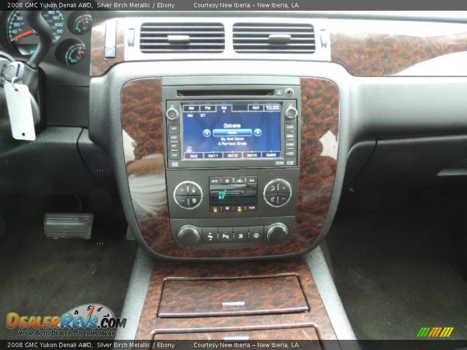 2008 GMC Yukon Denali AWD Silver Birch Metallic / Ebony Photo #21