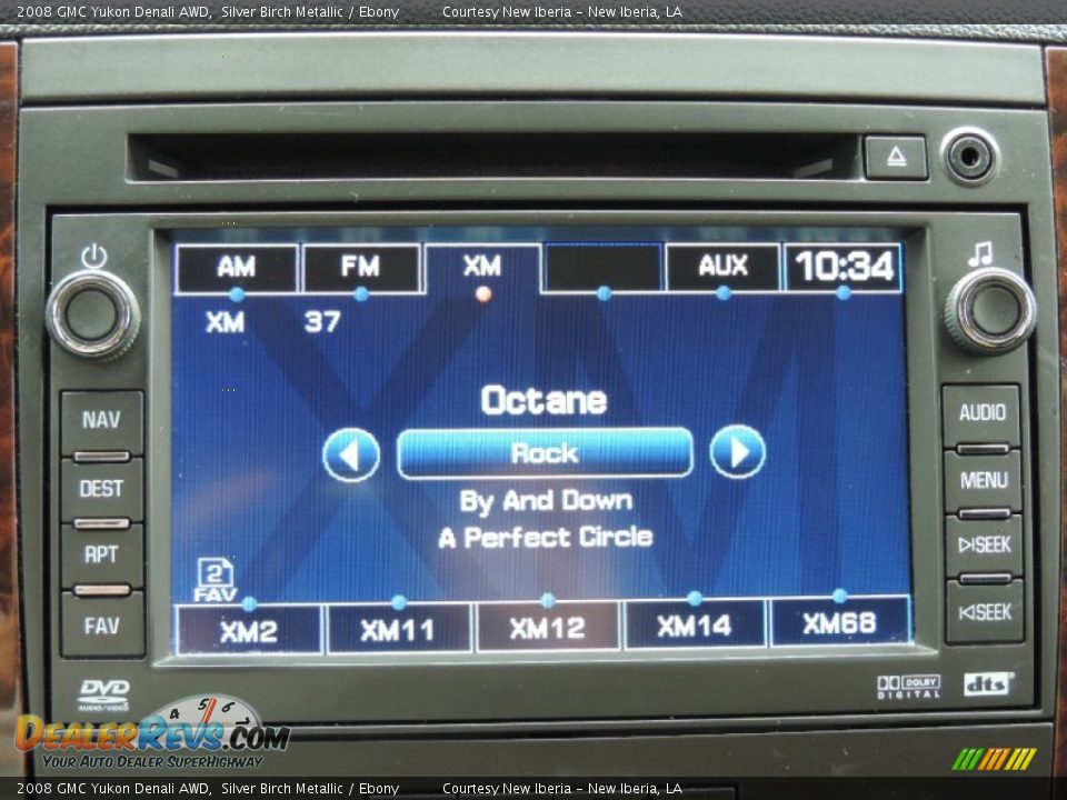 2008 GMC Yukon Denali AWD Silver Birch Metallic / Ebony Photo #22