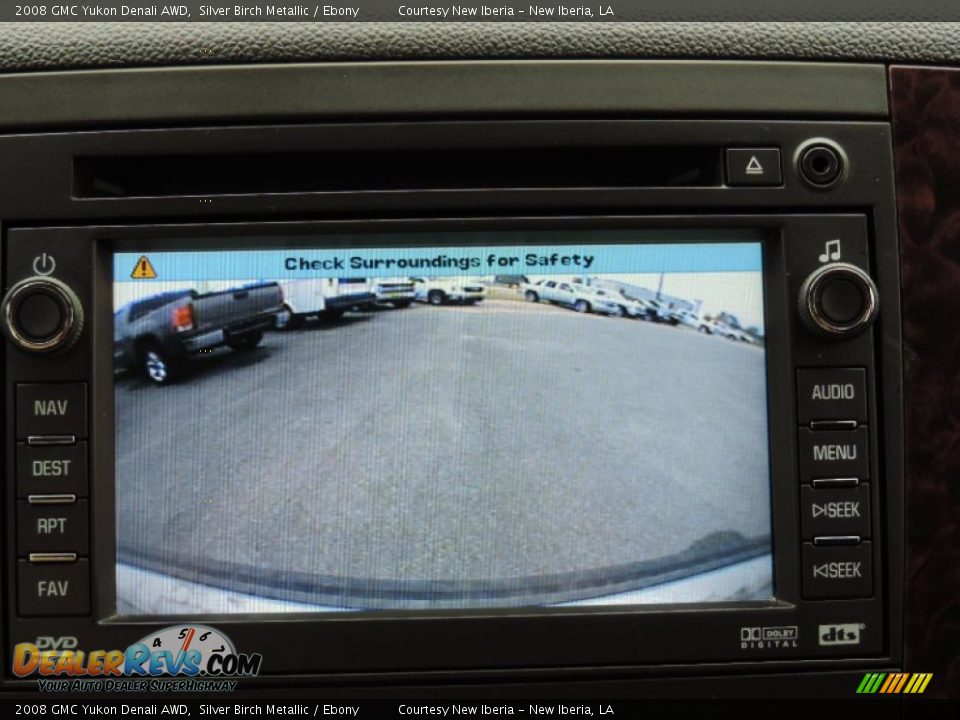 2008 GMC Yukon Denali AWD Silver Birch Metallic / Ebony Photo #23