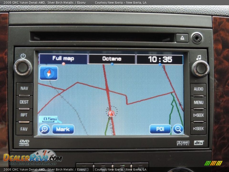 2008 GMC Yukon Denali AWD Silver Birch Metallic / Ebony Photo #24