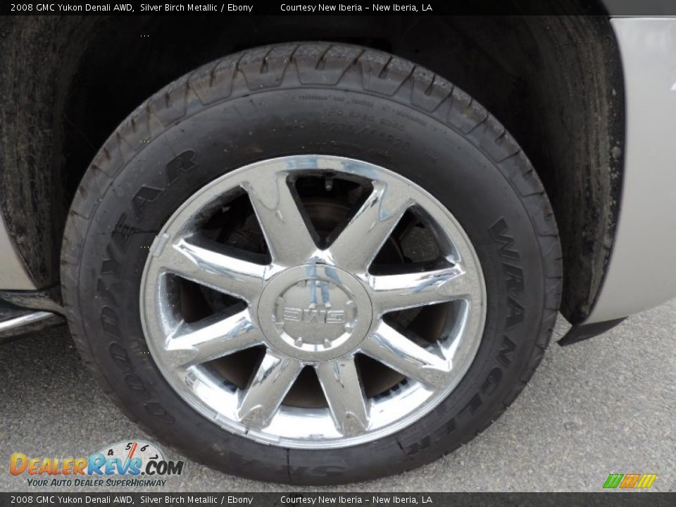2008 GMC Yukon Denali AWD Silver Birch Metallic / Ebony Photo #29