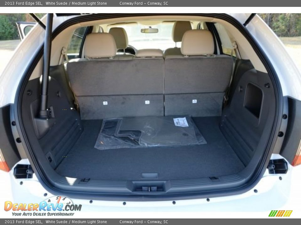 2013 Ford Edge SEL White Suede / Medium Light Stone Photo #15