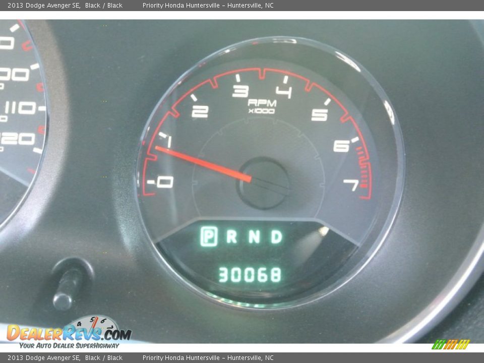 2013 Dodge Avenger SE Black / Black Photo #15