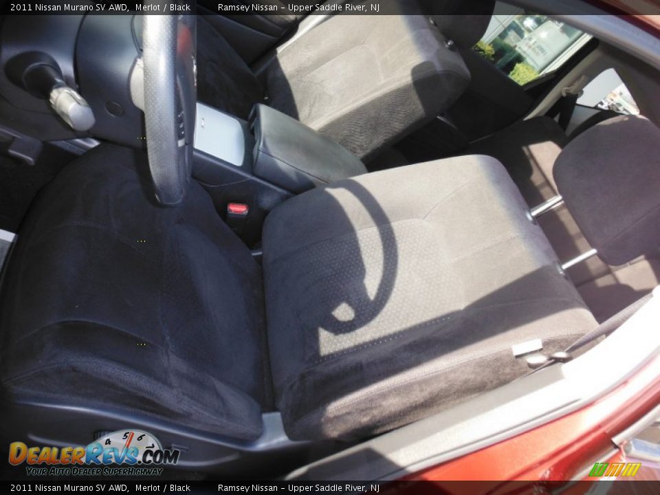 2011 Nissan Murano SV AWD Merlot / Black Photo #16