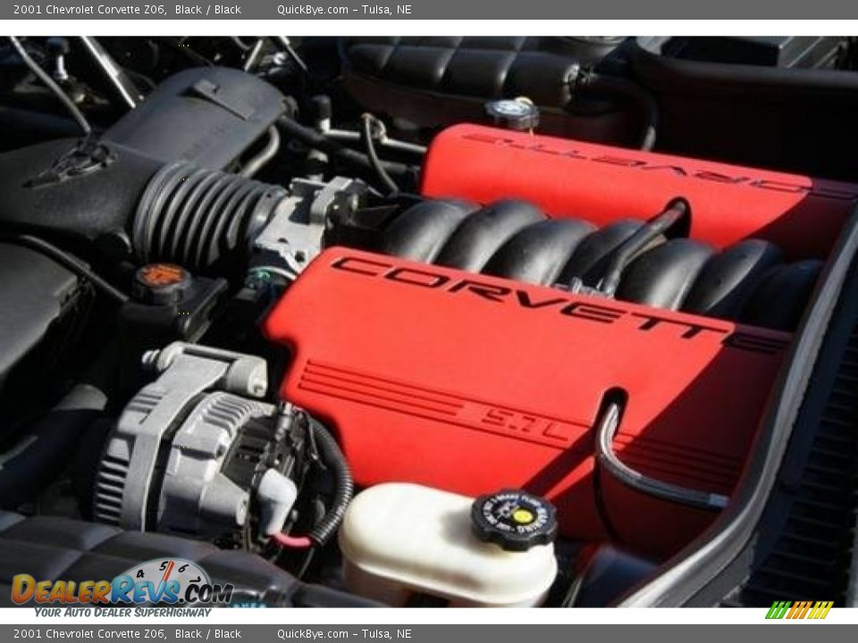 2001 Chevrolet Corvette Z06 5.7 Liter OHV 16-Valve LS6 V8 Engine Photo #3