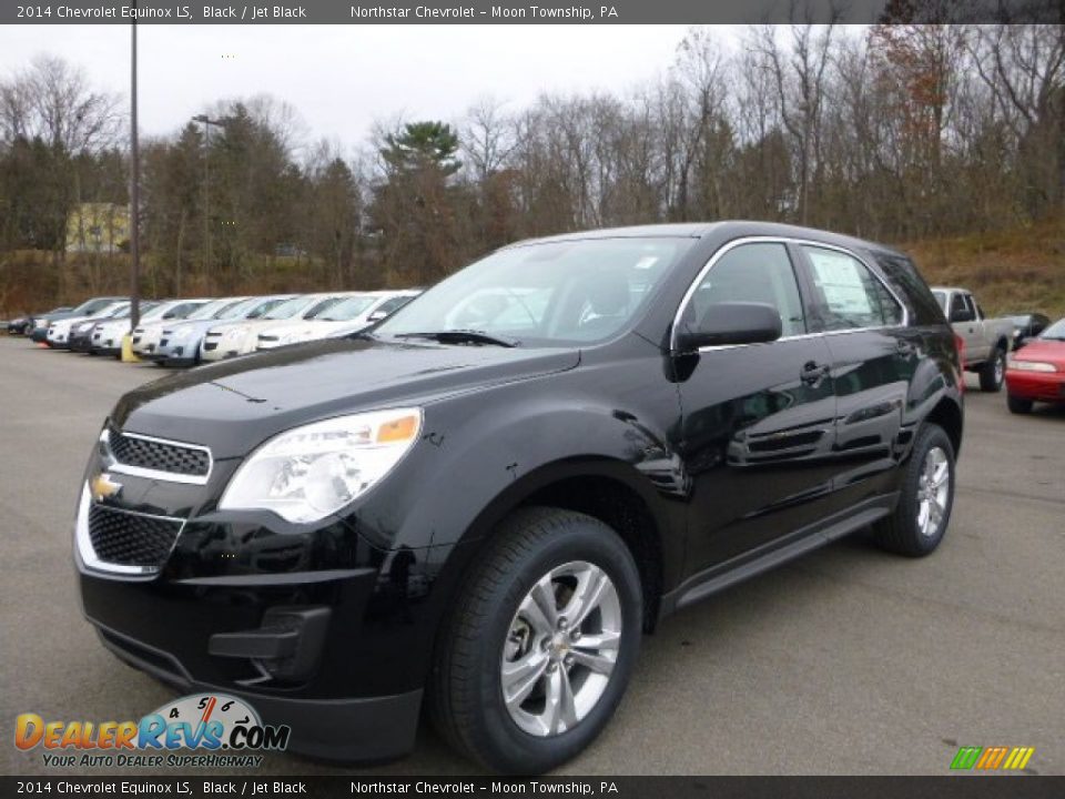 2014 Chevrolet Equinox LS Black / Jet Black Photo #1
