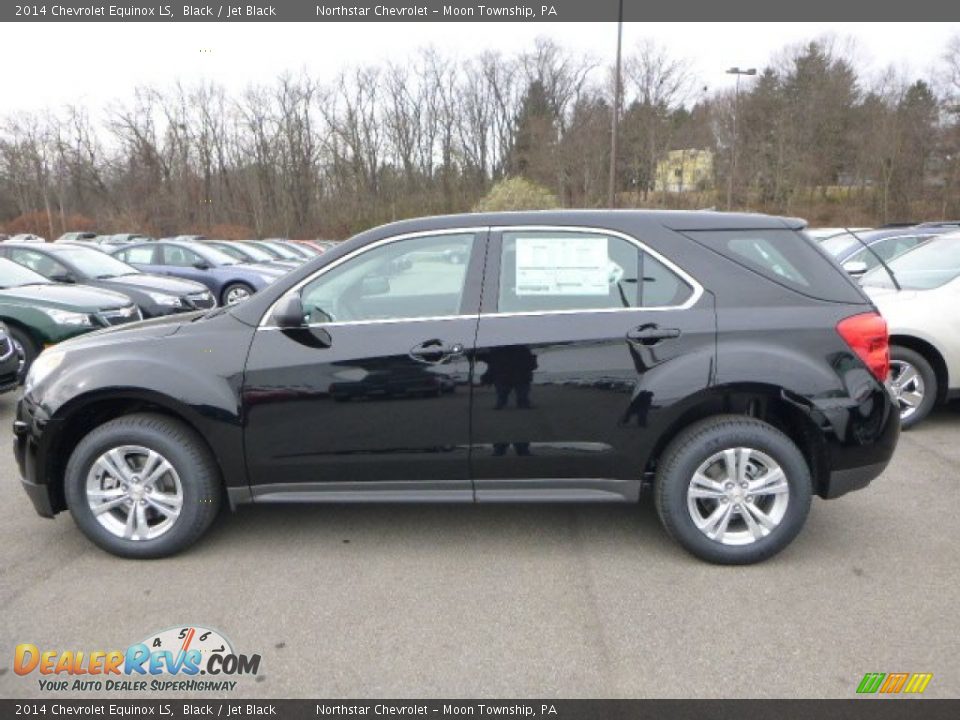 2014 Chevrolet Equinox LS Black / Jet Black Photo #2